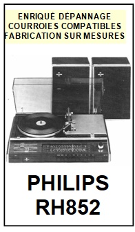 PHILIPS-RH852-COURROIES-COMPATIBLES