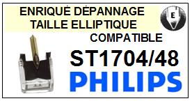 PHILIPS-ST1704/48-POINTES-DE-LECTURE-DIAMANTS-SAPHIRS-COMPATIBLES