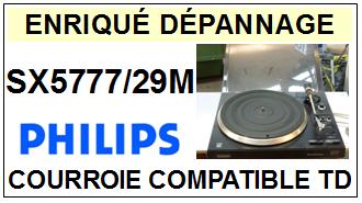 PHILIPS  SX5777/29M    Courroie Compatible Tourne-disques