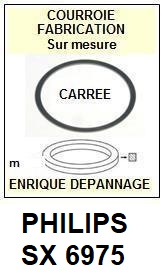 PHILIPS-SX6975-COURROIES-COMPATIBLES