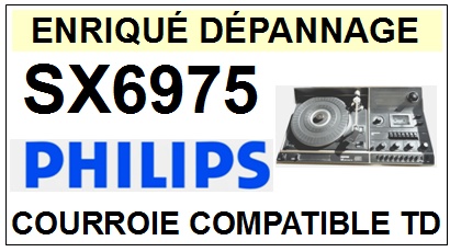 PHILIPS-SX6975-COURROIES-COMPATIBLES