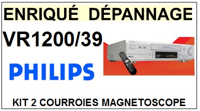 PHILIPS-VR1200/39-COURROIES-COMPATIBLES