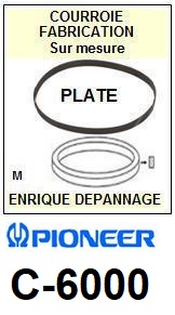 PIONEER-C6000-COURROIES-COMPATIBLES