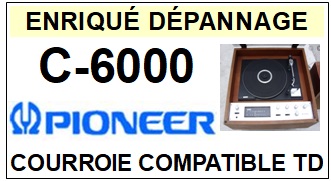 PIONEER-C6000-COURROIES-COMPATIBLES