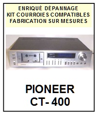 PIONEER-CT400 CT-400-COURROIES-ET-KITS-COURROIES-COMPATIBLES