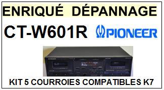 PIONEER-CTW601R CT-W601R-COURROIES-ET-KITS-COURROIES-COMPATIBLES