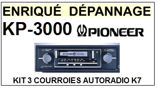 PIONEER-KP3000 KP-3000-COURROIES-ET-KITS-COURROIES-COMPATIBLES