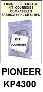 PIONEER-KP4300 KP-4300-COURROIES-ET-KITS-COURROIES-COMPATIBLES