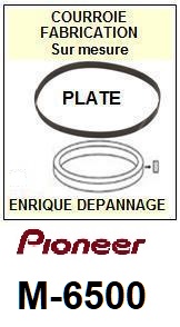 PIONEER-M6500 M-6500-COURROIES-ET-KITS-COURROIES-COMPATIBLES