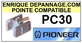 PIONEER-PC30-POINTES-DE-LECTURE-DIAMANTS-SAPHIRS-COMPATIBLES