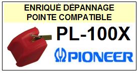 PIONEER-PL100X  PL-100X-POINTES-DE-LECTURE-DIAMANTS-SAPHIRS-COMPATIBLES