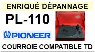 PIONEER-PL110 PL-110-COURROIES-ET-KITS-COURROIES-COMPATIBLES