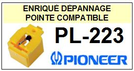 PIONEER-PL223  PL-223-POINTES-DE-LECTURE-DIAMANTS-SAPHIRS-COMPATIBLES
