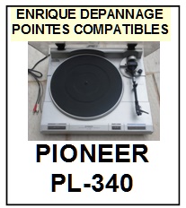 PIONEER-PL340 PL-340 (1MONTAGE)-POINTES-DE-LECTURE-DIAMANTS-SAPHIRS-COMPATIBLES