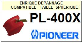 PIONEER-PL400X  PL-400X-POINTES-DE-LECTURE-DIAMANTS-SAPHIRS-COMPATIBLES