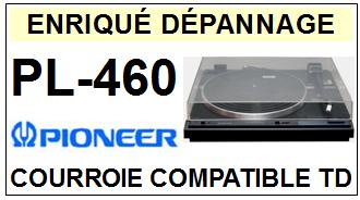 PIONEER PL460 PL-460 Courroie Tourne-disques <BR><small>sc 2014-04</small>