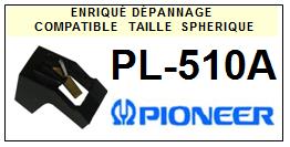 PIONEER-PL510A  PL-510A-POINTES-DE-LECTURE-DIAMANTS-SAPHIRS-COMPATIBLES