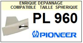 PIONEER-PL960  PL-960-POINTES-DE-LECTURE-DIAMANTS-SAPHIRS-COMPATIBLES