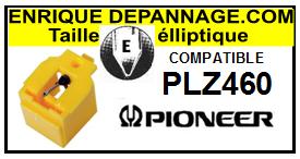PIONEER-plz460-POINTES-DE-LECTURE-DIAMANTS-SAPHIRS-COMPATIBLES