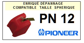 PIONEER-PN12-POINTES-DE-LECTURE-DIAMANTS-SAPHIRS-COMPATIBLES