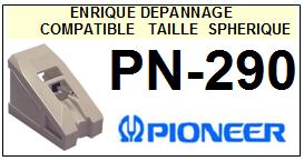 PIONEER-PN290 PN-290-POINTES-DE-LECTURE-DIAMANTS-SAPHIRS-COMPATIBLES
