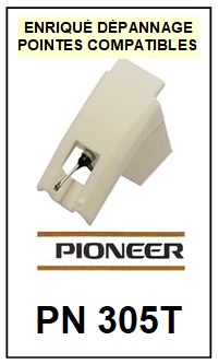 PIONEER-PN305T-POINTES-DE-LECTURE-DIAMANTS-SAPHIRS-COMPATIBLES
