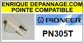 PIONEER-PN305T-POINTES-DE-LECTURE-DIAMANTS-SAPHIRS-COMPATIBLES