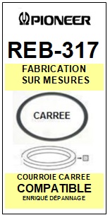 FICHE-DE-VENTE-COURROIES-COMPATIBLES-PIONEER-REB317 REB-317