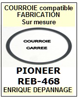 FICHE-DE-VENTE-COURROIES-COMPATIBLES-PIONEER-REB468 REB-468