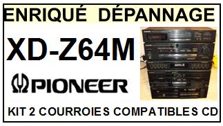 PIONEER-XDZ64M-COURROIES-ET-KITS-COURROIES-COMPATIBLES