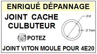 POTEZ-4E20 CACHE CULBUTEUR-COURROIES-COMPATIBLES