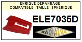 RADIALVA-ELE7035D  ELE 7035D-POINTES-DE-LECTURE-DIAMANTS-SAPHIRS-COMPATIBLES