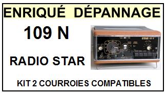 RADIO STAR-109N NICE-COURROIES-ET-KITS-COURROIES-COMPATIBLES