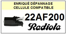 RADIOLA platine 22AF200  Cellule diamant sphrique <BR><SMALL>a 13-12</small>