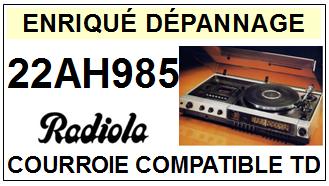 RADIOLA-22AH985-COURROIES-ET-KITS-COURROIES-COMPATIBLES