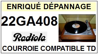 RADIOLA-22GA408-COURROIES-COMPATIBLES