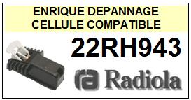 RADIOLA platine 22RH943  Cellule diamant sphrique <SMALL>13-11</small>