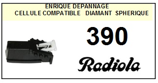 RADIOLA 390  <BR>Cellule  pour tourne-disques (<B>cartridge</B>)<SMALL> 2016-02</small>