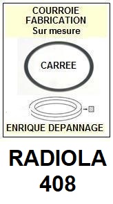RADIOLA-408-COURROIES-COMPATIBLES