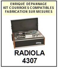 RADIOLA-4307-COURROIES-COMPATIBLES