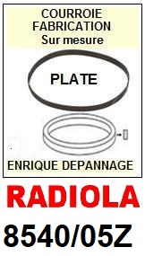 RADIOLA-8540/05Z-COURROIES-COMPATIBLES