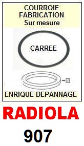 RADIOLA-907-COURROIES-ET-KITS-COURROIES-COMPATIBLES