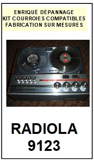 RADIOLA-9123-COURROIES-COMPATIBLES