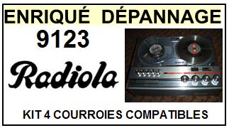RADIOLA-9123-COURROIES-COMPATIBLES