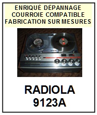 RADIOLA-9123A-COURROIES-COMPATIBLES