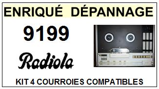 RADIOLA-9199-COURROIES-COMPATIBLES