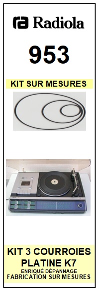 RADIOLA-953-COURROIES-ET-KITS-COURROIES-COMPATIBLES