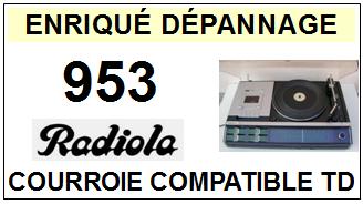 RADIOLA-953-COURROIES-COMPATIBLES