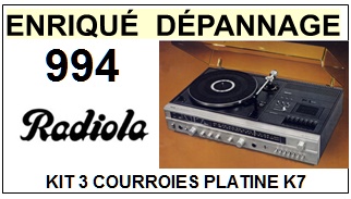 RADIOLA-994-COURROIES-COMPATIBLES