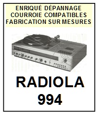 RADIOLA-994-COURROIES-COMPATIBLES
